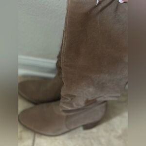 Brown Suede Women's Boots